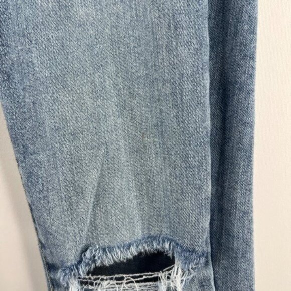 Gap Women's Favorite Jegging Distressed Denim Jeans Size 26 Regular Light Wash - Picture 5 of 11